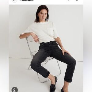 NWT Madewell The Highrise Slim Boy Jean 23 XS